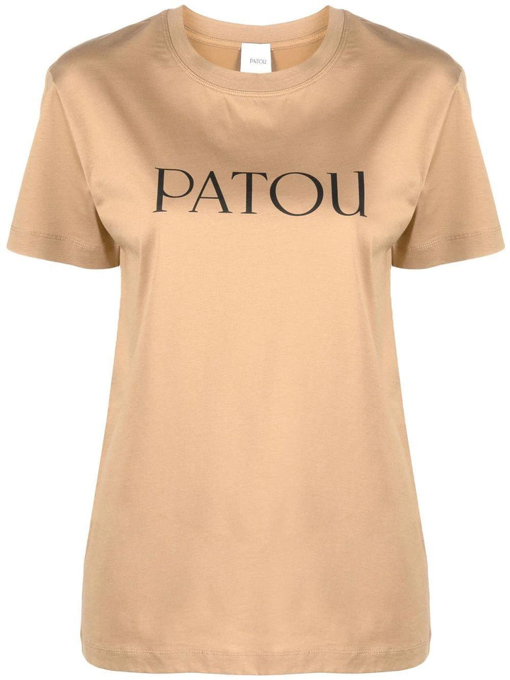 PATOU logo-print organic cotton T-shirt-3