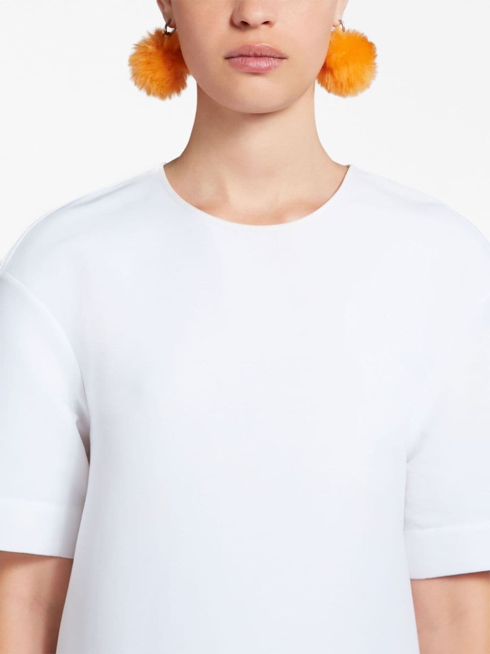 short-sleeve cotton minidress-4