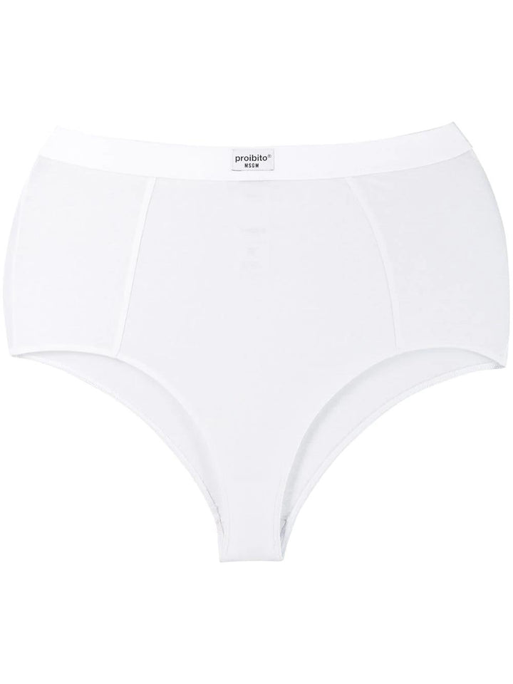 MSGM high-waisted briefs-0