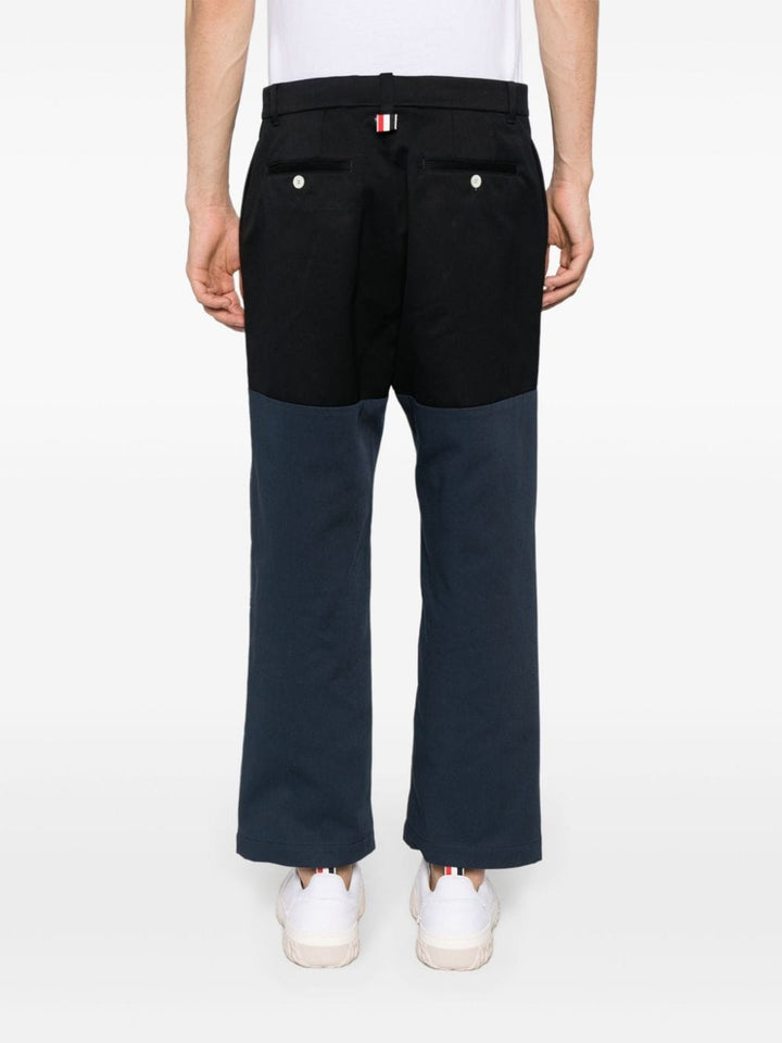Unconstructed Combo straight-leg trousers-2