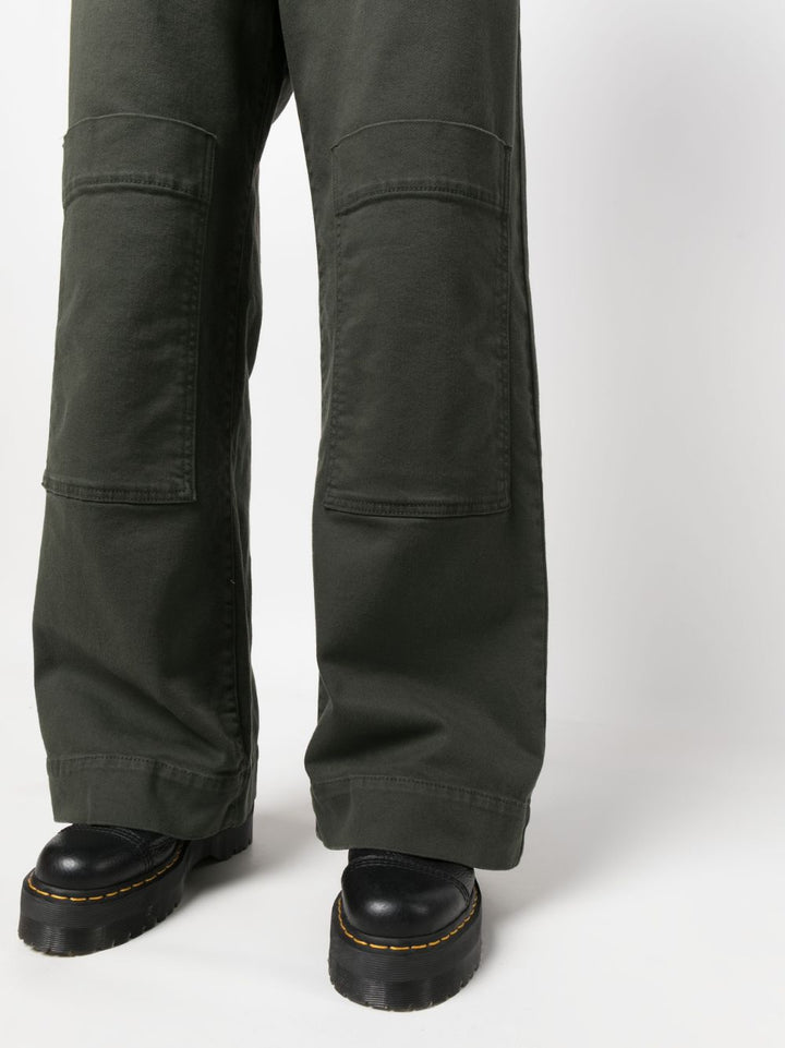 PAROSH low-rise wide-leg jeans-13