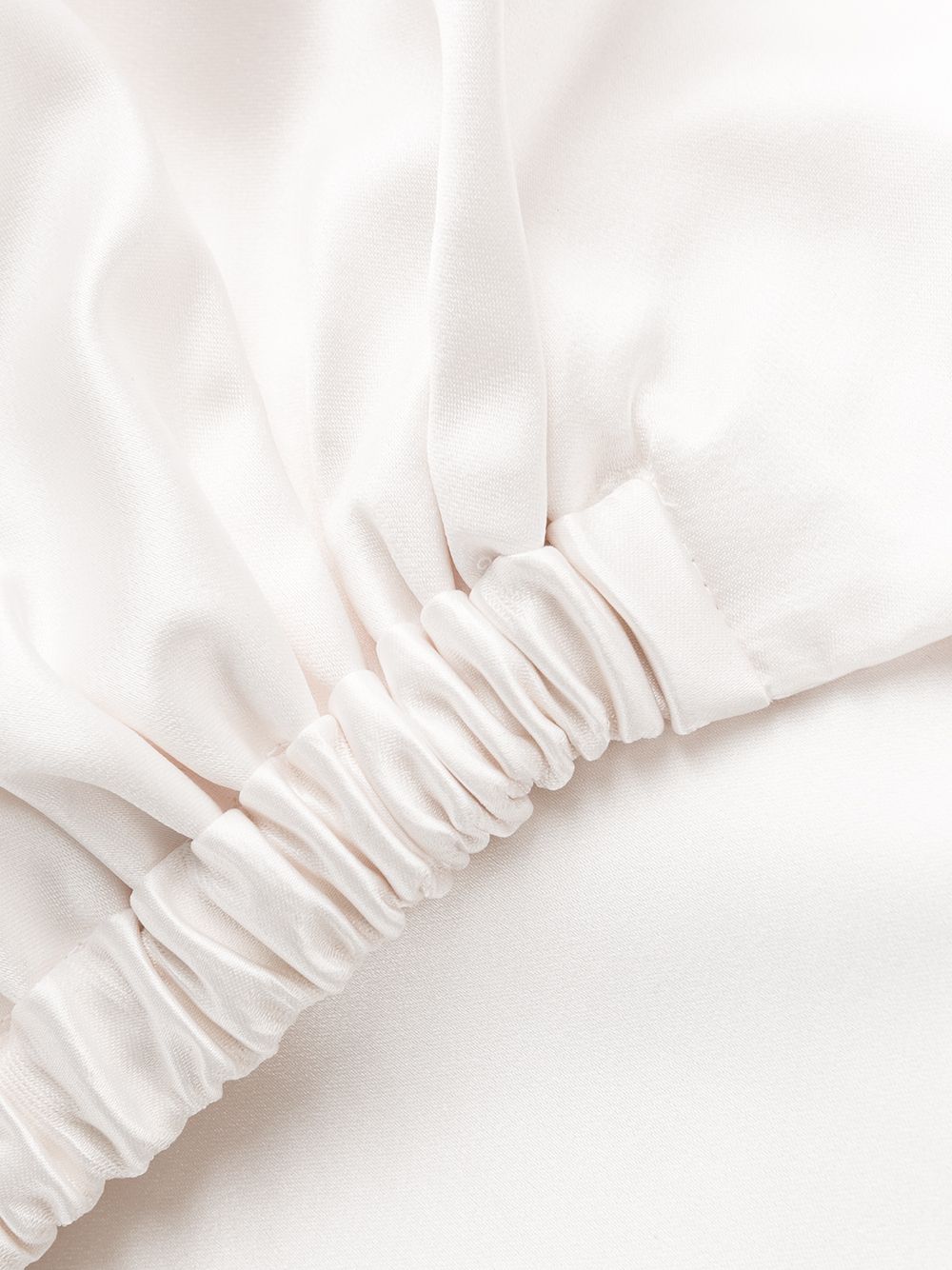 PRADA blouson raso white-5