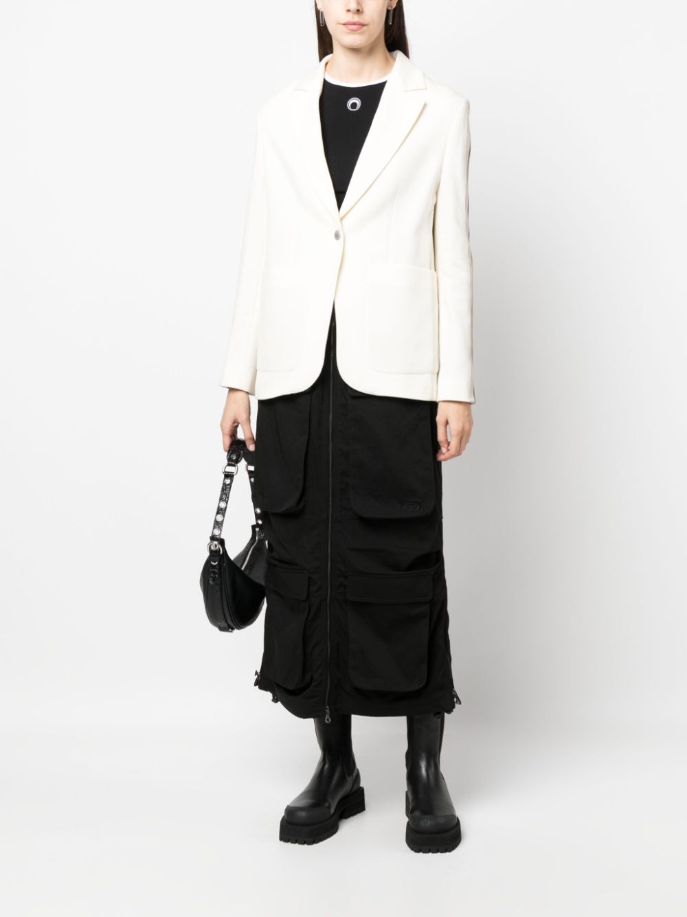 PALM ANGELS single-breasted blazer-1