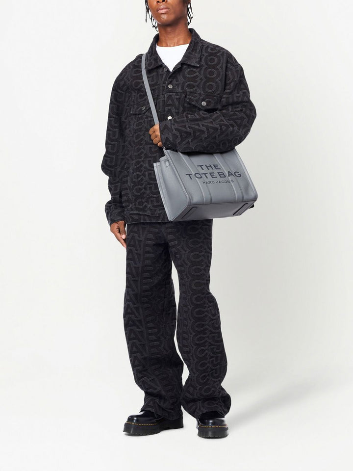 The Leather Medium Tote bag-21