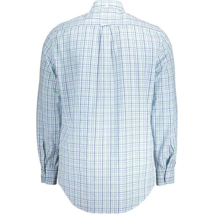 Gant Elegant Light Blue Long Sleeve Button-Down Shirt