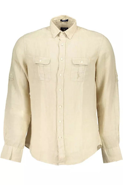 Gant Beige Linen Shirt