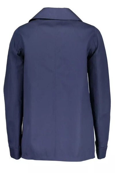 Gant Blue Cotton Jackets & Coat