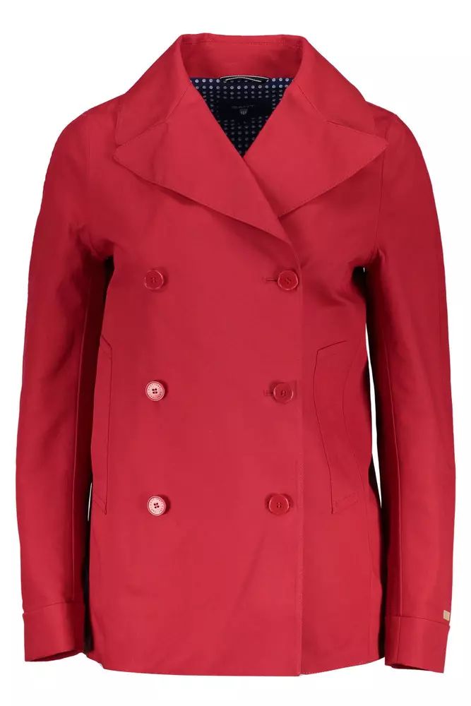 Gant Pink Cotton Jackets & Coat