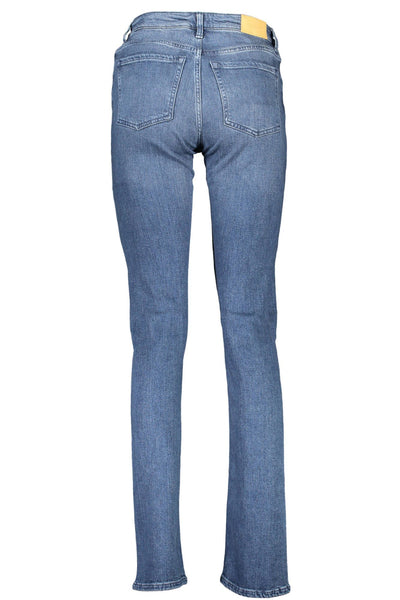 Gant Blue Polyester Jeans & Pant