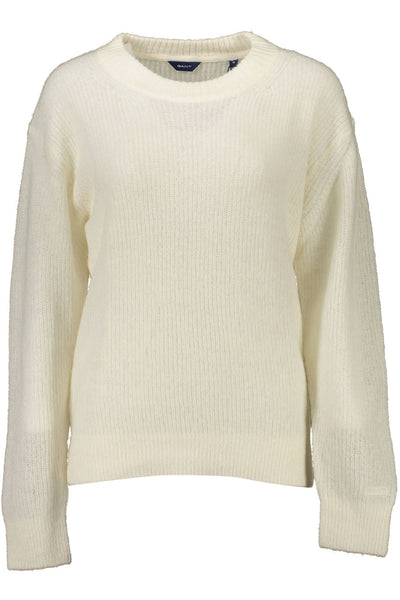 Gant White Wool Sweater