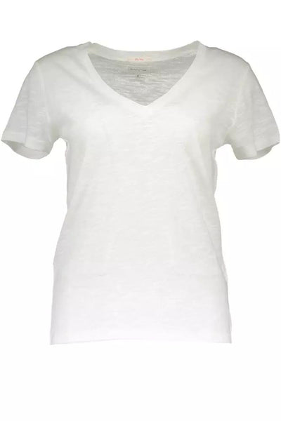 Gant White Cotton Tops & T-Shirt