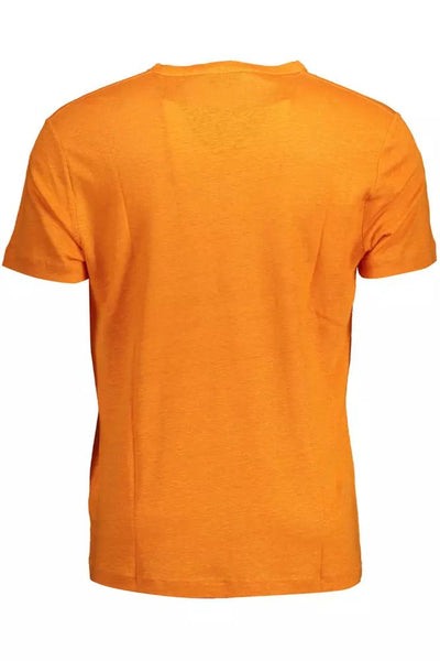 Gant Orange Linen T-Shirt