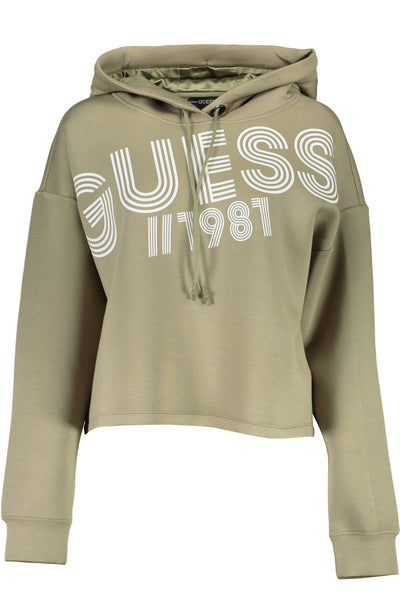 Guess Jeans Green Viscose Sweater