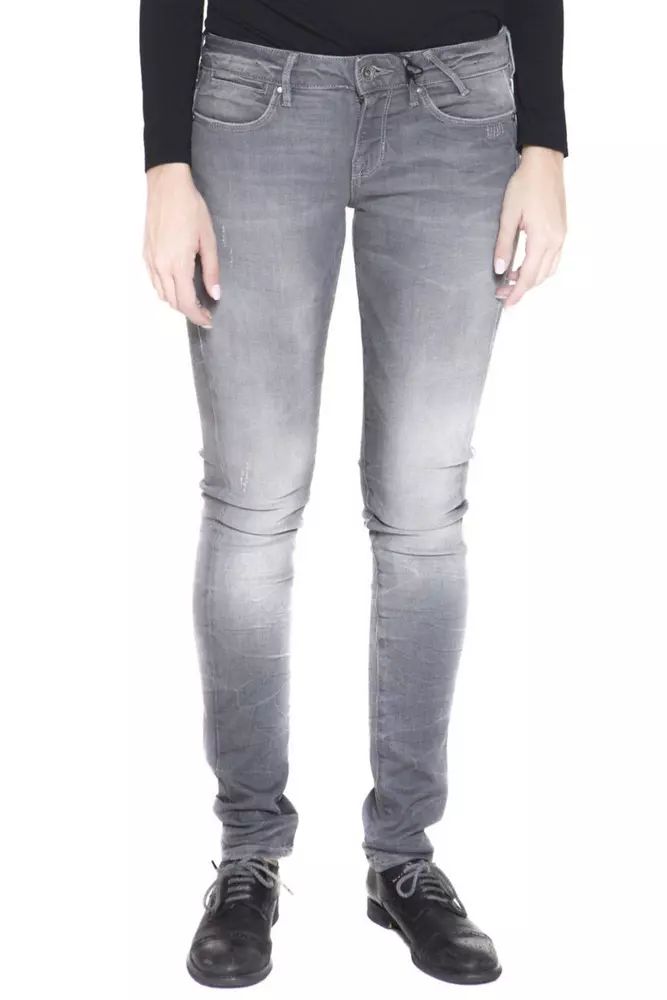Guess Jeans Gray Cotton Jeans & Pant