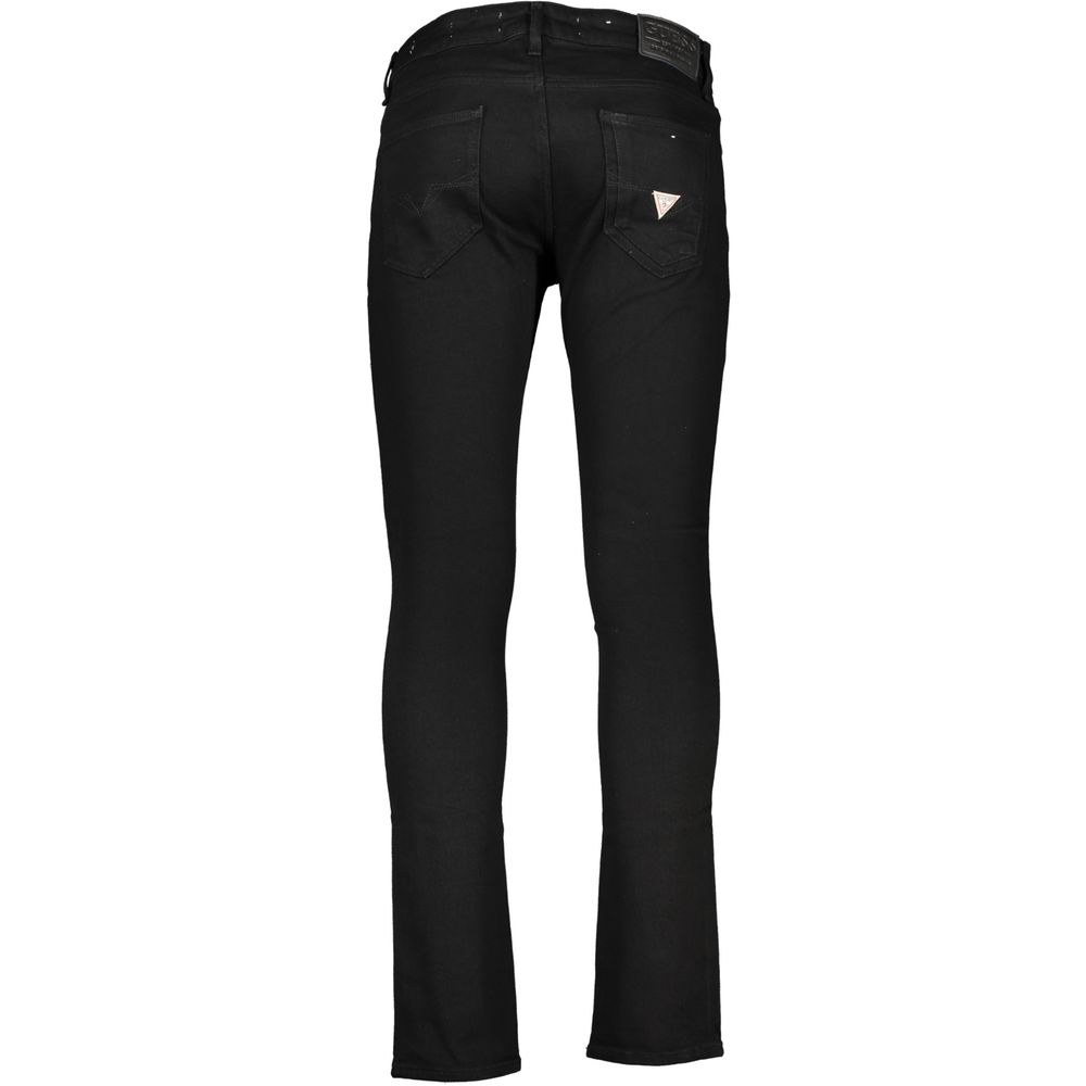 Guess Jeans Black Cotton Jeans & Pant