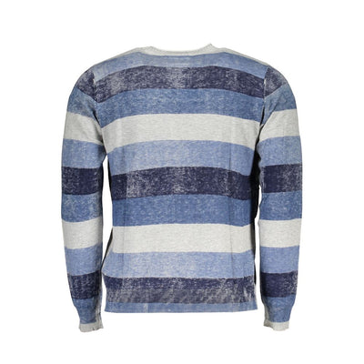 Guess Jeans Nautical Striped Crew Neck Sweater