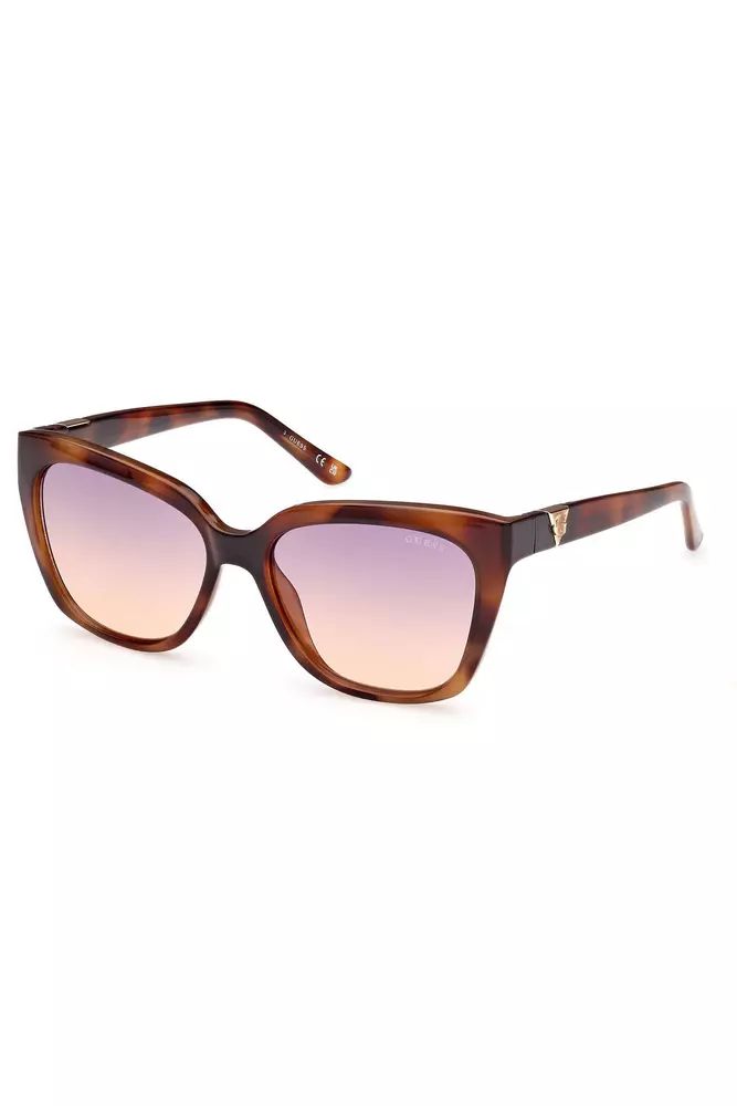 Guess Jeans Chic Square Frame Sunglasses in Contrasting Hues