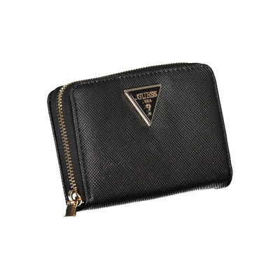 Guess Jeans Chic Black Multi-Compartment Wallet