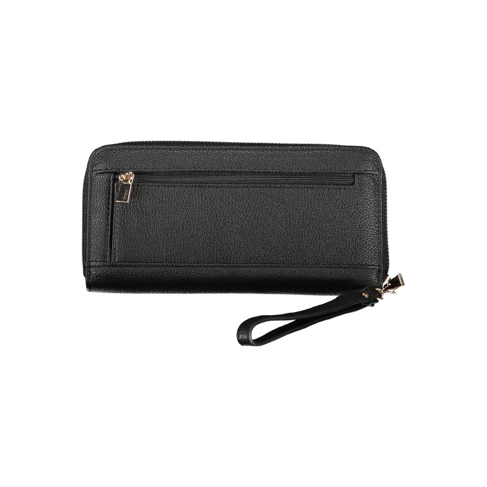 Guess Jeans Chic Black Multi-Compartment Wallet