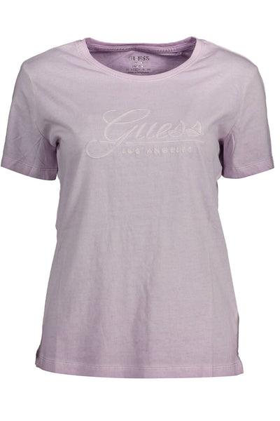 Guess Jeans Pink Cotton Tops & T-Shirt