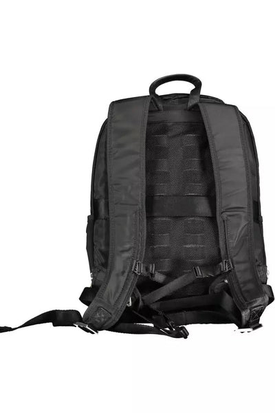 Guess Jeans Black Polyamide Backpack