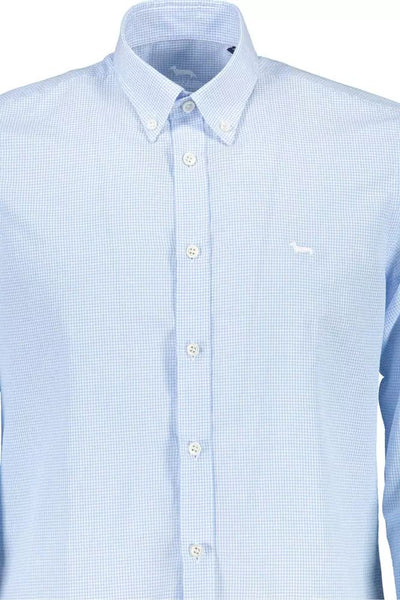 Harmont & Blaine Elegant Light Blue Button-Down Shirt