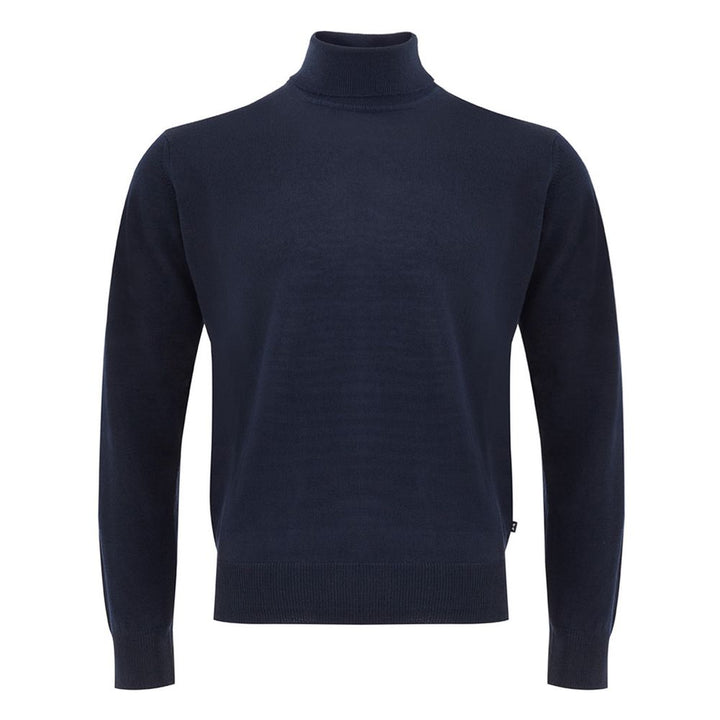 Ferrante Elegant Blue Wool Sweater for Men