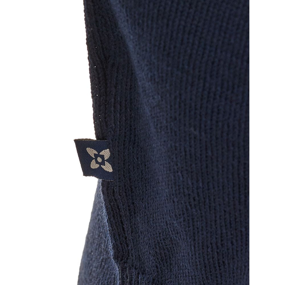 Ferrante Elegant Blue Wool Sweater for Men
