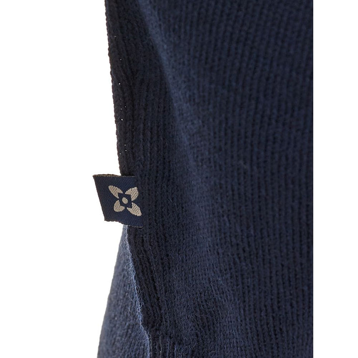 Ferrante Elegant Blue Wool Sweater for Men