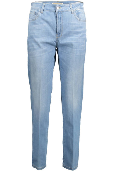 Kocca Light Blue Cotton Jeans & Pant