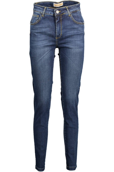 Kocca Blue Cotton Jeans & Pant