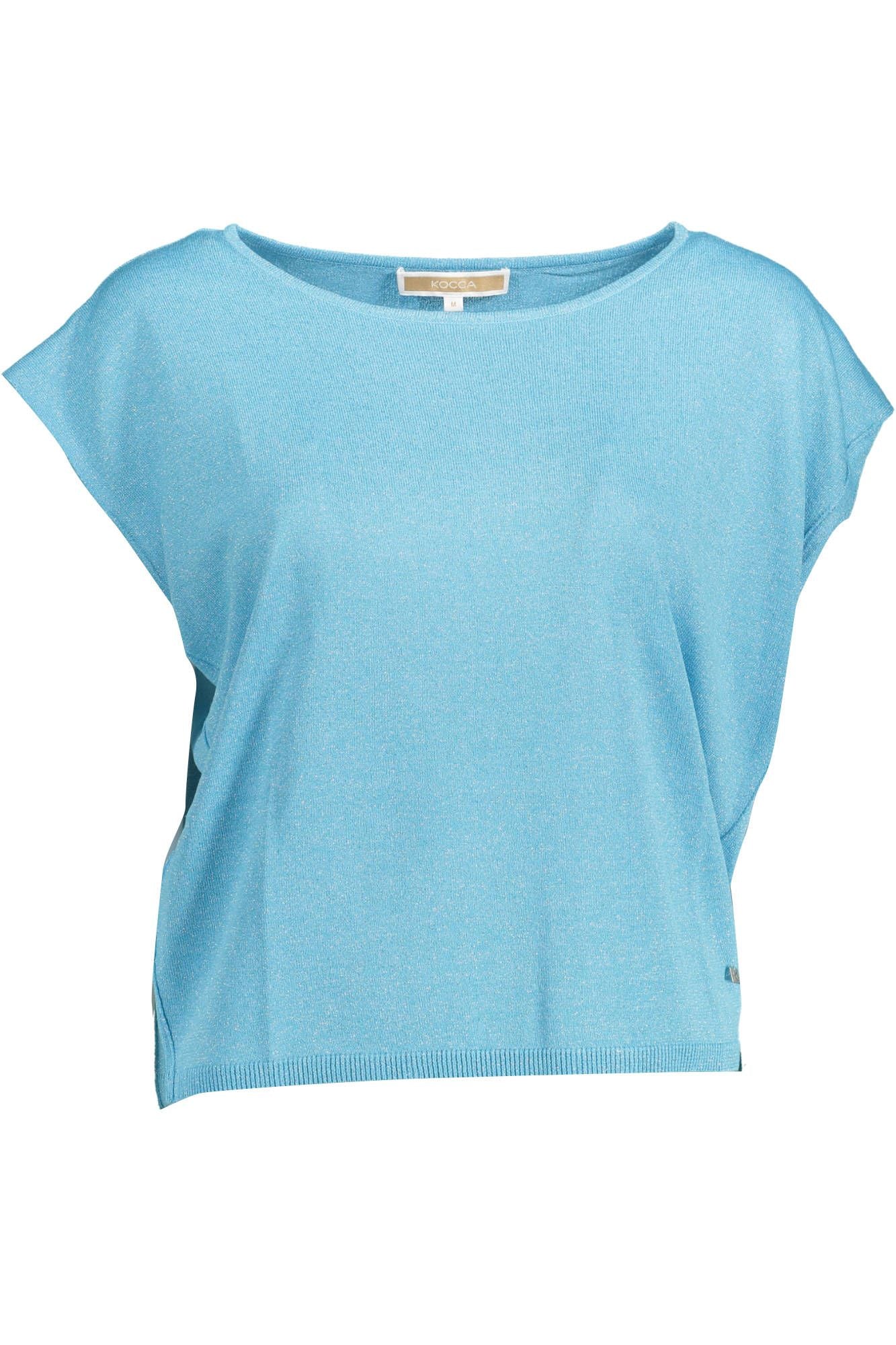 Kocca Light Blue Polyester Tops & T-Shirt
