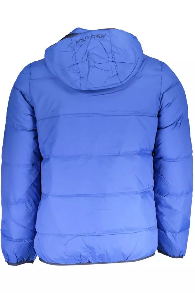 La Martina Blue Polyamide Jacket
