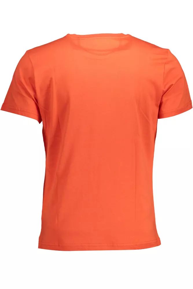 La Martina Elegant Orange Crew Neck T-Shirt