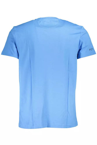 La Martina Light Blue Cotton T-Shirt