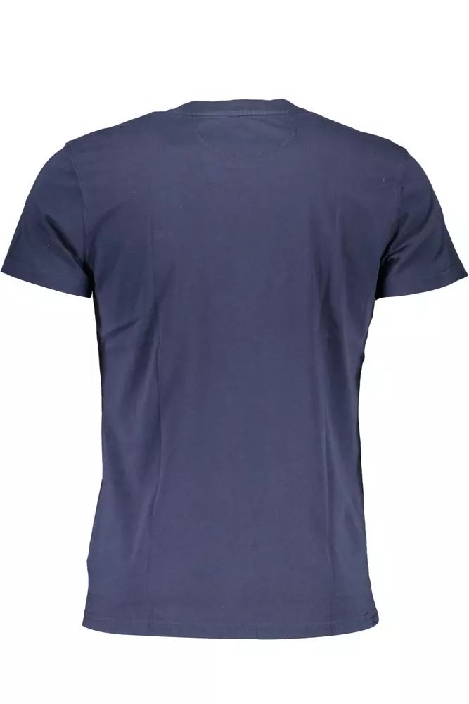 La Martina Blue Cotton T-Shirt