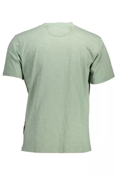 La Martina Green Cotton T-Shirt