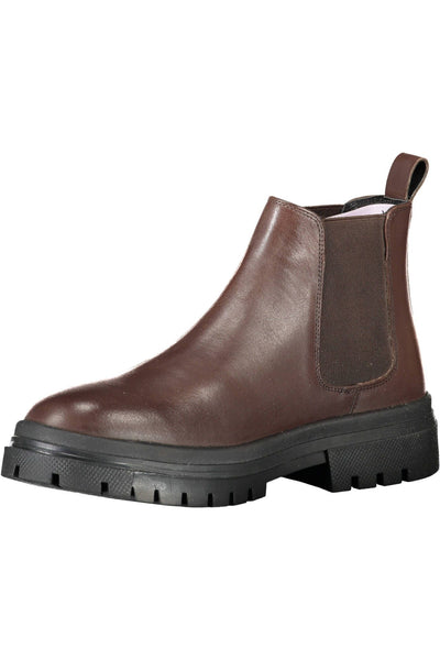 Levi'S Brown Polyester Boot