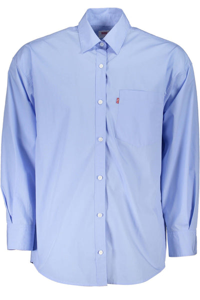 Levi'S Light Blue Cotton Shirt