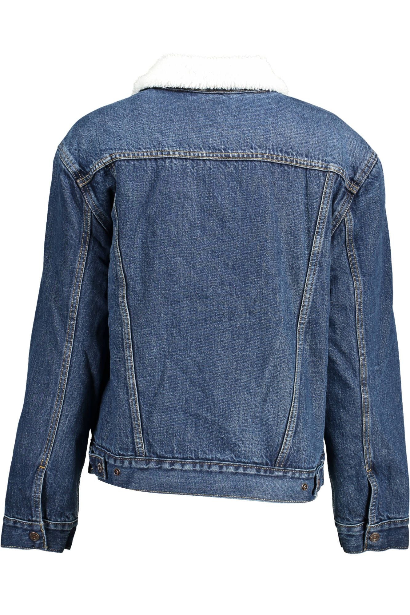Levi'S Blue Cotton Jackets & Coat