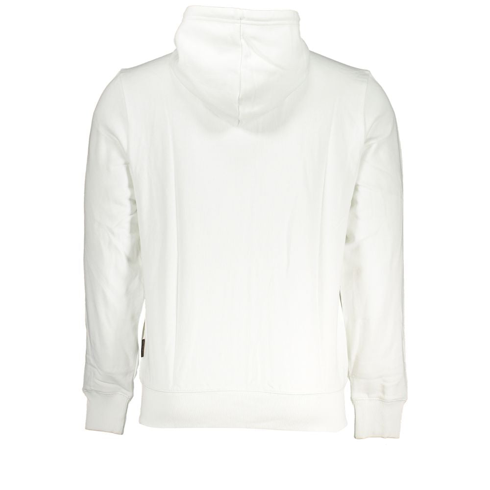 Napapijri White Cotton Sweater