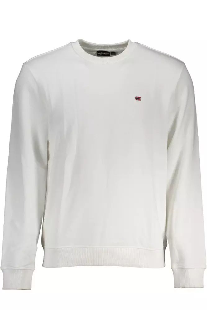 Napapijri  White Cotton Sweater
