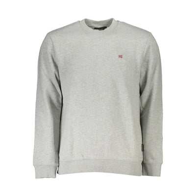 Napapijri Gray Cotton Sweater
