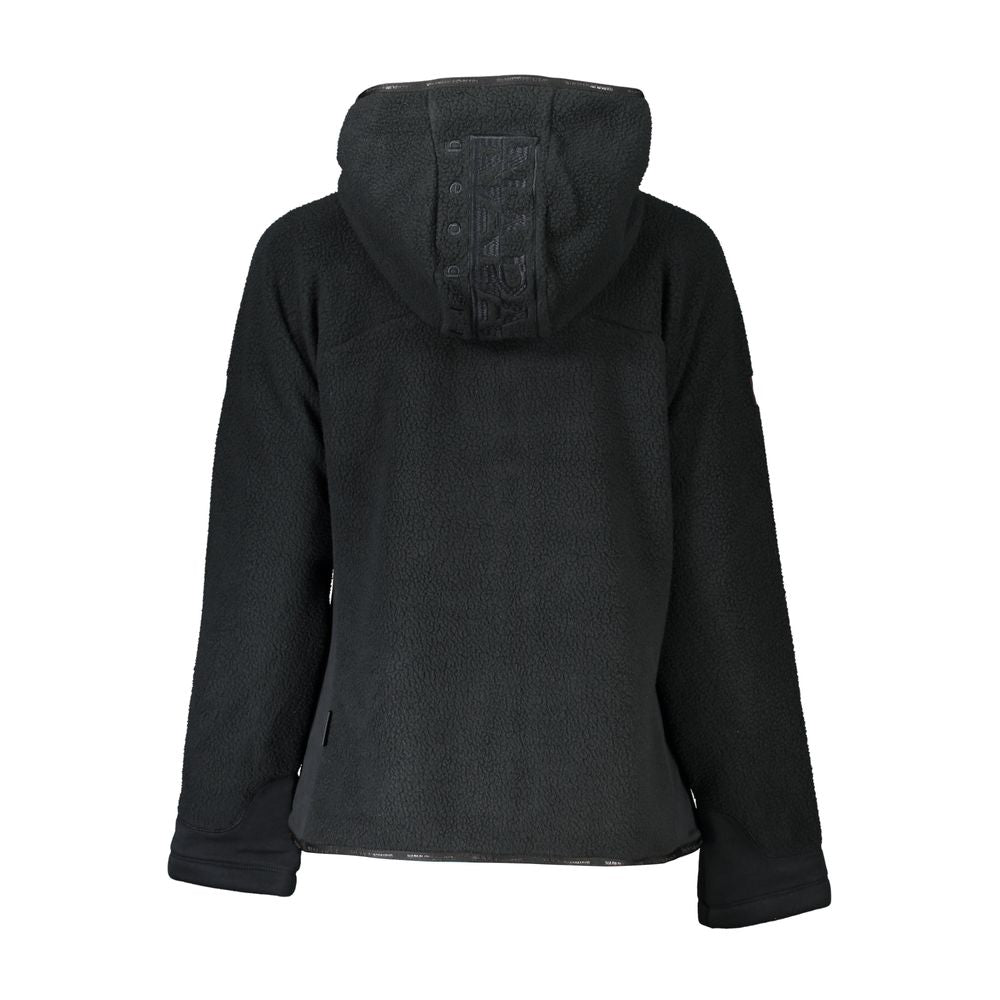 Napapijri Black Polyester Jackets & Coat