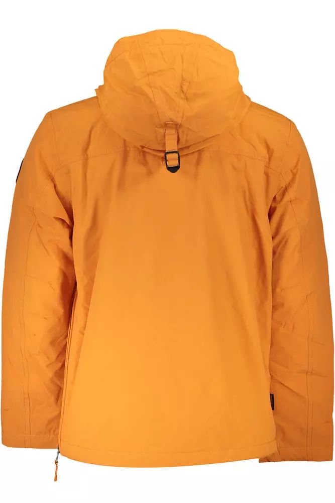 Napapijri  Orange Polyester Jacket