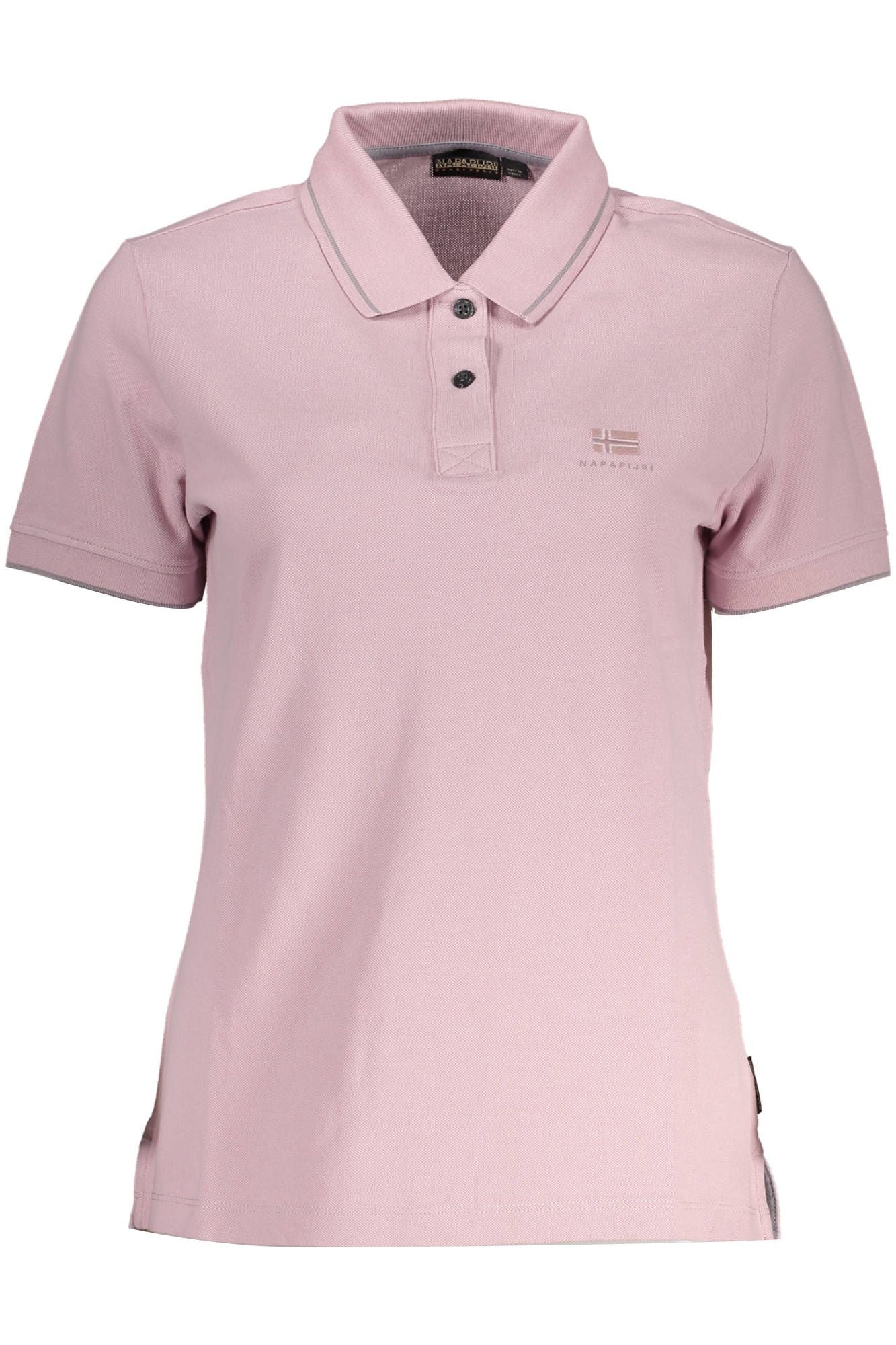Napapijri  Pink Cotton Polo Shirt
