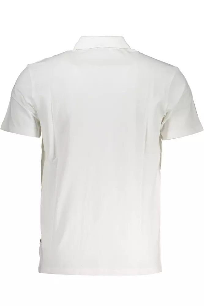 Napapijri  White Cotton Polo Shirt