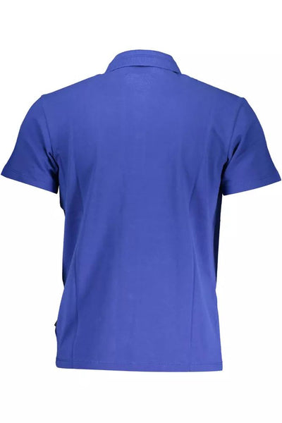 Napapijri  Blue Cotton Polo Shirt