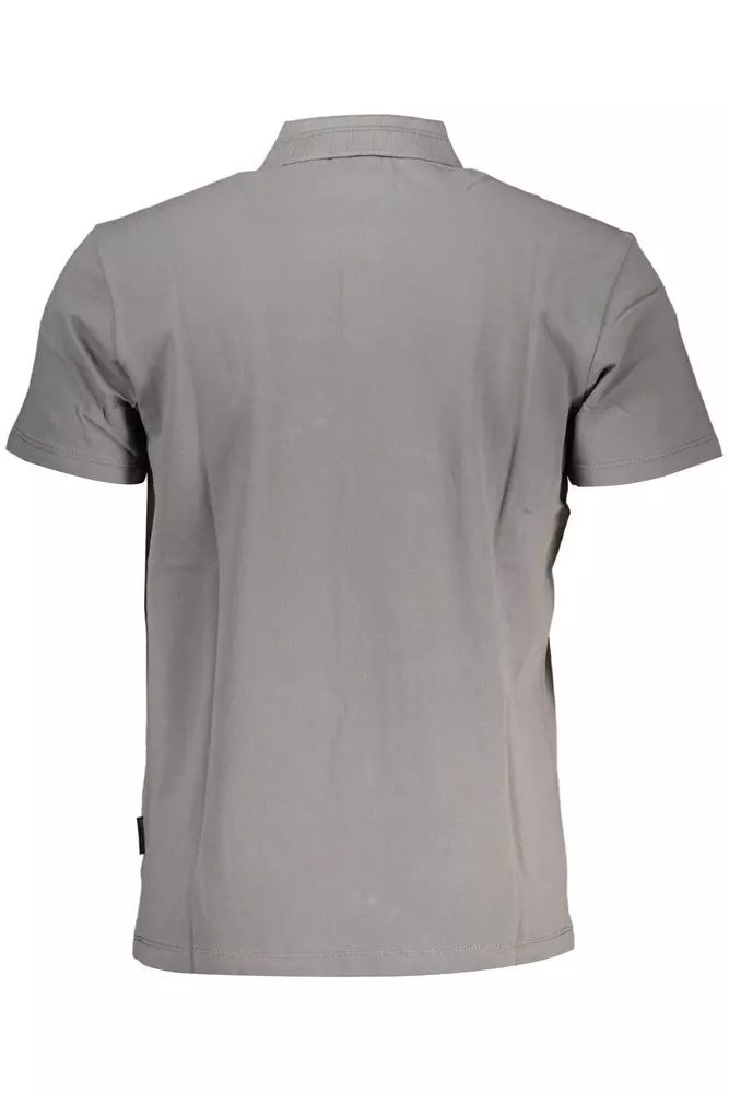 Napapijri  Gray Cotton Polo Shirt