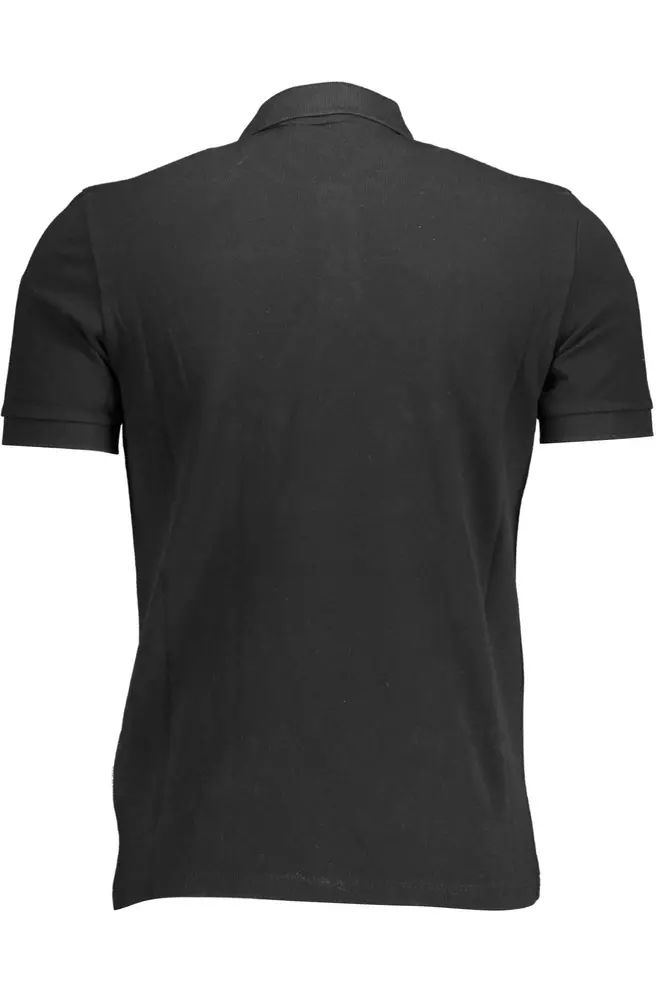 Napapijri Black Cotton Polo Shirt